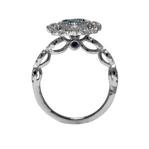 Blue Sapphire Fancy Ring